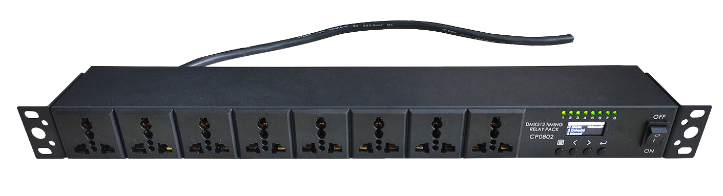 cp0802時序器 DMX512/RS485 接口 可遠程控制